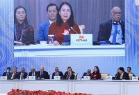 Vice President delivers speech, holds bilateral meetings at CICA