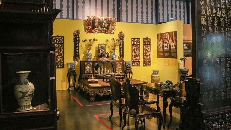 Exhibition reproduces traditional home space of Hanoians in the early 20th century