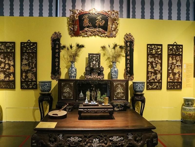 Exhibition reproduces traditional home space of Hanoians in the early 20th century