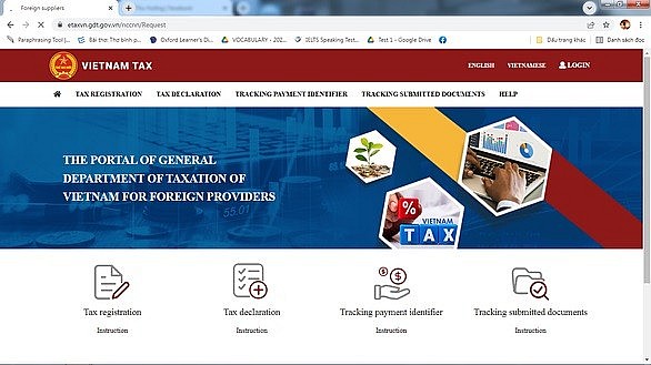 30 big foreign suppliers made tax declaration via the portal