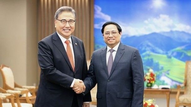 Prime Minister welcomes Foreign Minister of Republic of Korea