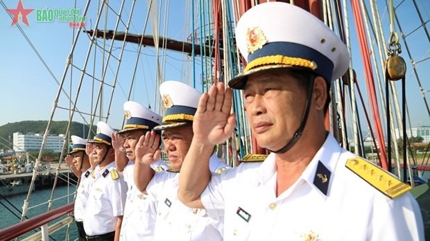 Sailing Ship 286-Le Quy Don successfully completes military diplomatic mission