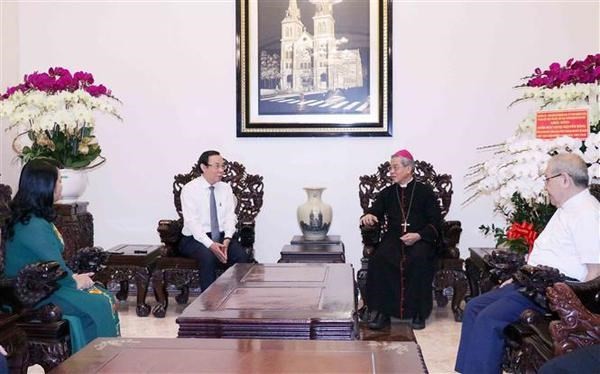 HCM City leader extends congratulations to new President of Catholic Bishops’ Conference