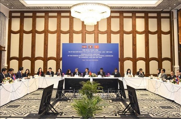 Vietnam, Laos, Cambodia NAs to boost cooperation