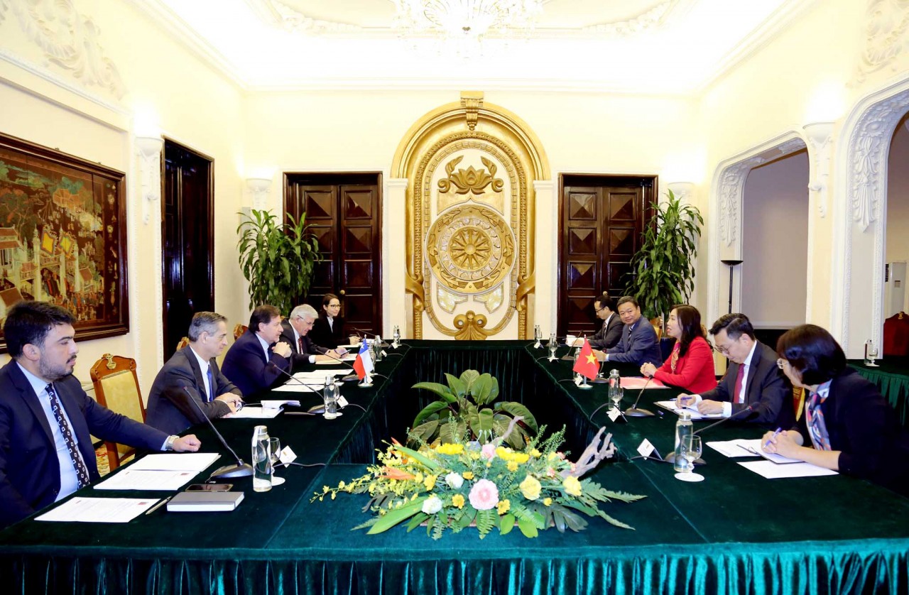 Vietnamese, Chilean Foreign Ministries hold political consultation