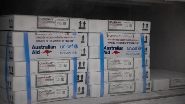 Australia and UNICEF continue support for Vietnam’s COVID-19 vaccine rollout