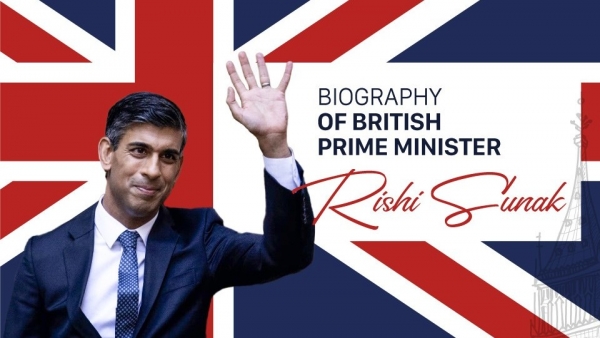 Biography of British Prime Minister Rishi Sunak