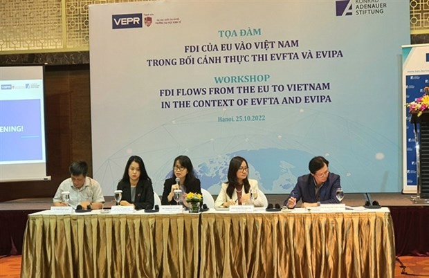 FDI flows from EU to Vietnam in context of EVFTA and EVIPA: Workshop FDI flows from EU to Vietnam in context of EVFTA and EVIPA: Workshop