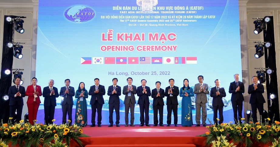The opening ceremony.  (Photo: quangninh.gov.vn)