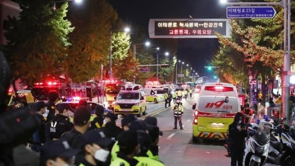 President sends condolences over Seoul stampede