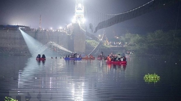 Vietnamese leaders extend condolences to India over deadly bridge collapse
