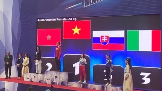 Vietnamese athletes win golds at world martial arts championships in Konya, Turkey
