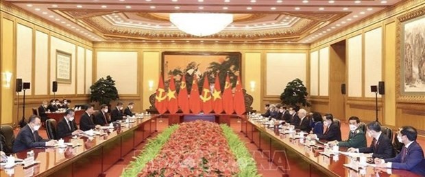 Vietnam gives top priority to developing ties with China: Party leader