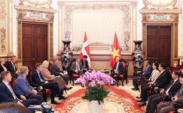Ho Chi Minh City leader pledges to facilitate investment of Danish enterprises