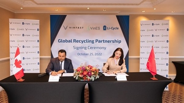 VinES, Li-Cycle partnership in global battery recycling solutions
