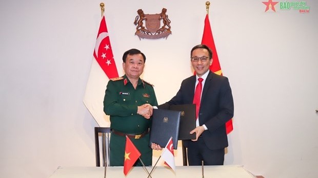 Singapore ,Vietnam reaffirm defence cooperation at Defence Policy Dialogue