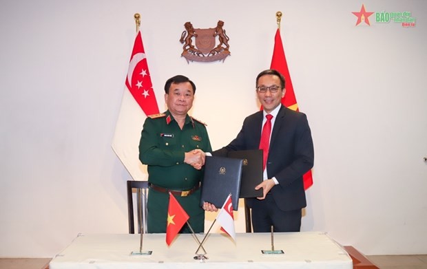Singapore ,Vietnam reaffirm defence cooperation at Defence Policy Dialogue