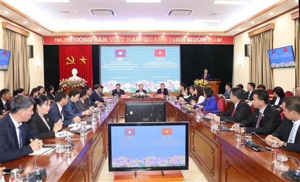 Vietnam, Laos share experience in mass mobilisation