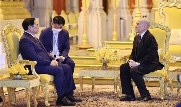 Prime Minister Pham Minh Chinh pays call on Cambodian King Norodom Sihamoni