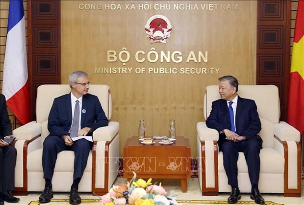 Vietnam hopes to boost ties with French law enforcement agencies