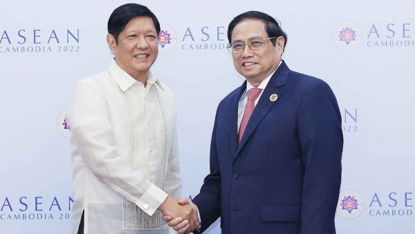 Prime Minister meets Philippine President Ferdinand Romualdez Marcos in Cambodia