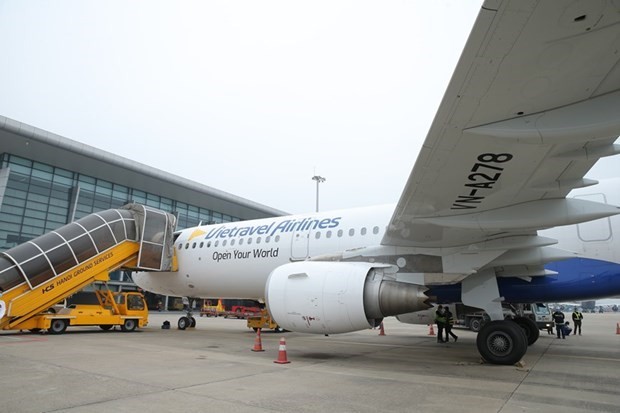 Vietravel Airlines to put tickets of Vietnam-Thailand flights for sale. (Photo: VNA)