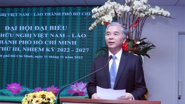 Vietnam - Laos Friendship Association in HCM City convenes 3rd congress
