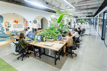 Green office receives increasing attention from investors. (Photo: Hanoimoi) Green office receives increasing attention from investors. (Photo: Hanoimoi)