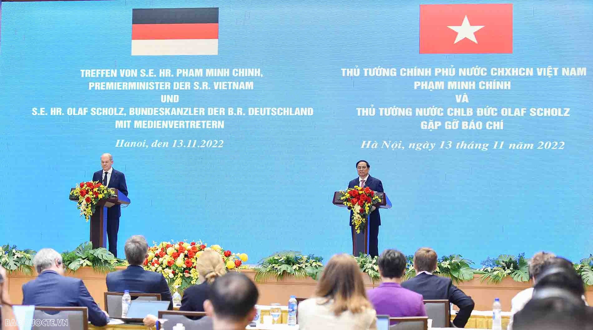 German Chancellor Olaf Scholz concludes Vietnam’s visit