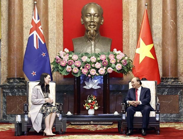 President hosts New Zealand Prime Minister