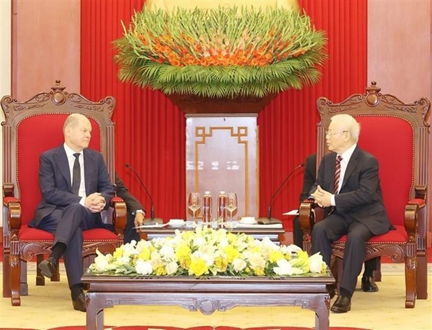 German Chancellor Olaf Scholz concludes Vietnam’s visit