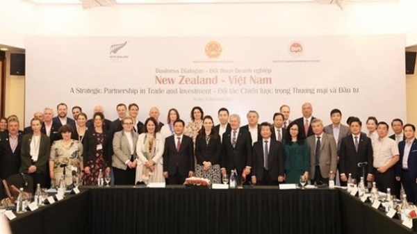 Prime Minister Jacinda Ardern attends Vietnam-New Zealand Business Dialogue
