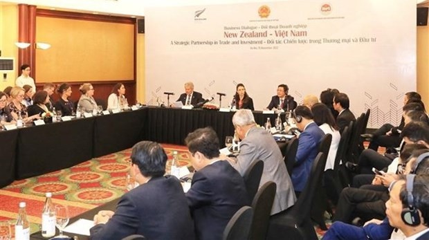Prime Minister Jacinda Ardern attends Vietnam-New Zealand Business Dialogue