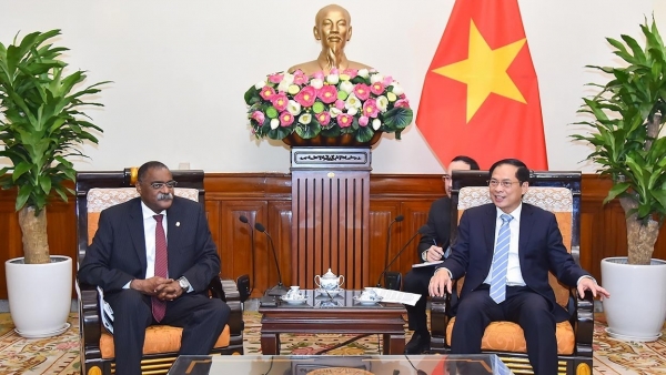 Foreign Minister hosted a reception for Angolan MOFA's Secretary of State