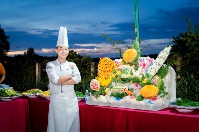 “Delicious food will also make people happy” is a philosophy of Sao Mai Resort chefs in Vung Tau