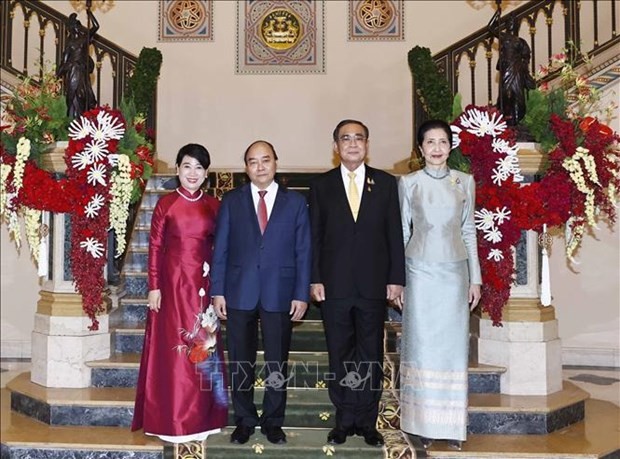 Vietnamese President holds talks with Thai Prime Minister