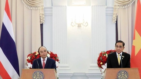 Vietnamese President, Thai Prime Minister co-chair press conference