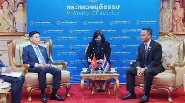 Vietnamese, Thai Ministers of Justice boost judicial cooperation