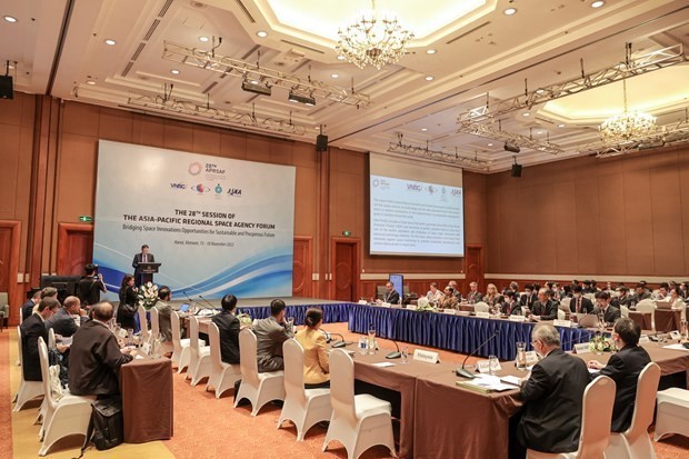 Asia-Pacific Regional Space Agency Forum (APRSAF-28) convened session in Hanoi