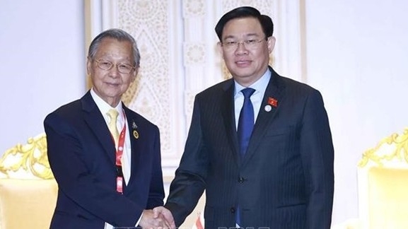 Vietnamese NA Chairman, Thai NA President meet in Cambodia