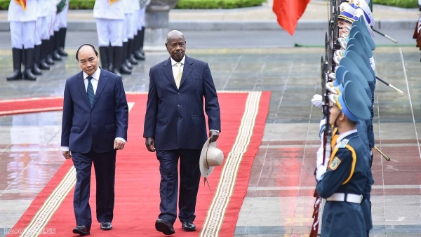 Ugandan President Yoweri Kaguta Museveni concludes Vietnam visit