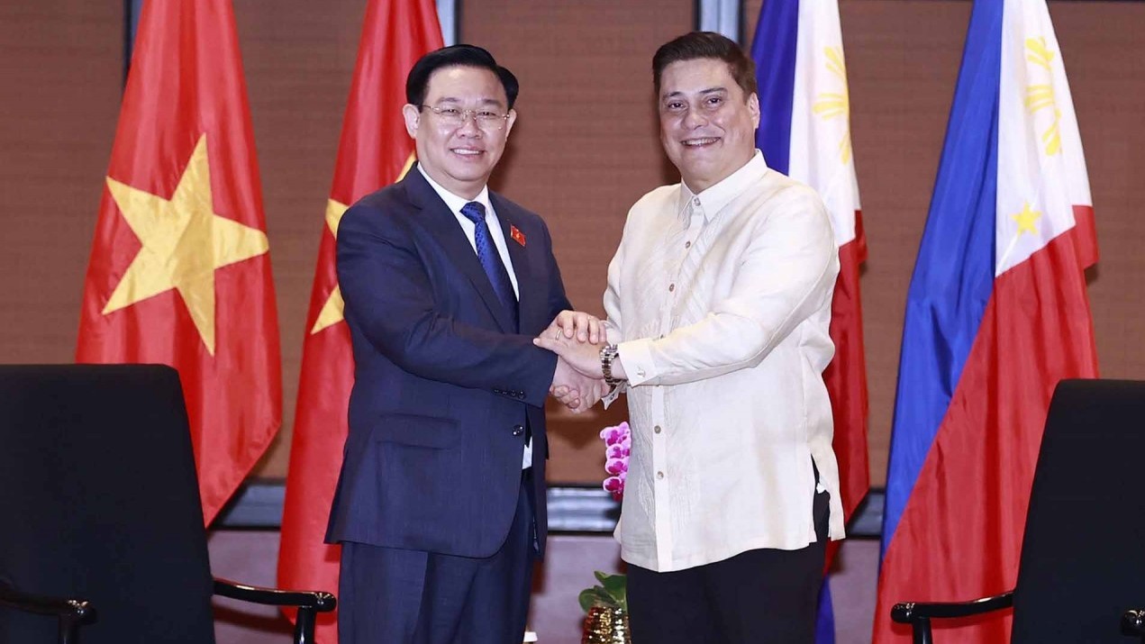 NA Chairman holds talks with Philippine Senate’s President