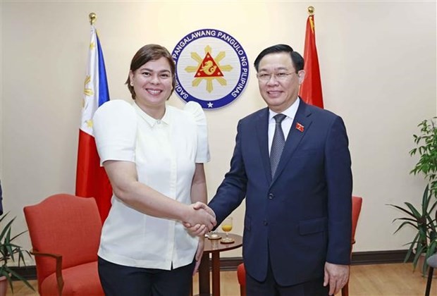 NA Chairman meets with Philippine Vice President Sara Duterte