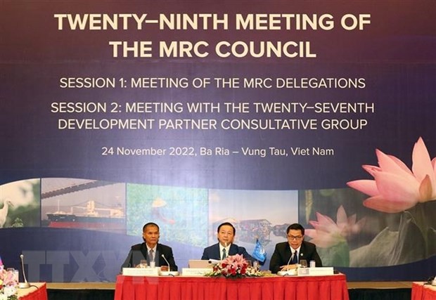 Ba Ria-Vung Tau hosts 29th meeting of Mekong River Commission Council