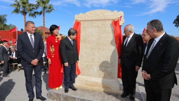 Work symbolising Vietnam-Morocco relations inaugurated