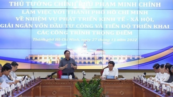 HCM City’s growth contributes importantly to ensuring nation’s major balances: Prime Minister