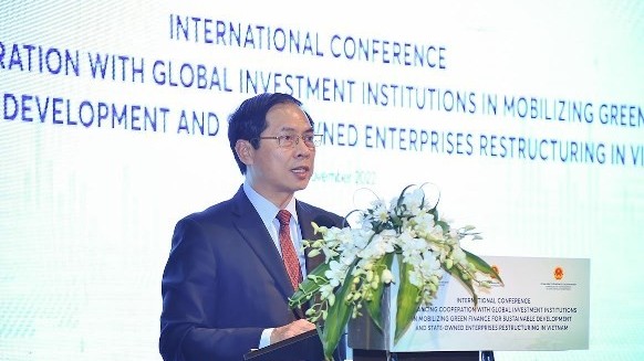 FM attended int’l conference on green finance for sustainable development