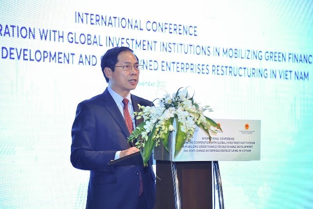 FM attended int’l conference on green finance for sustainable development