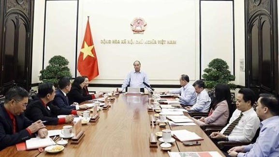 President asks Red Cross society to help the poor enjoy Lunar New Year