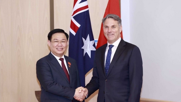 NA Chairman receives Australian Deputy PM, Minister for Defence Richard Marles